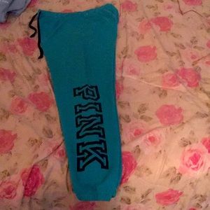 Blue PINK brand sweat pants